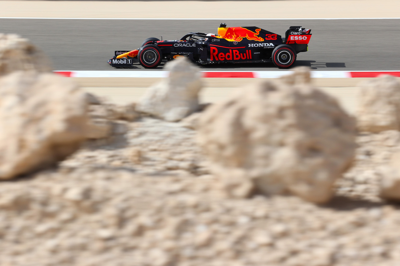 GP BAHRAIN, Max Verstappen (NLD), Red Bull Racing 
26.03.2021. Formula 1 World Championship, Rd 1, Bahrain Grand Prix, Sakhir, Bahrain, Practice Day
- www.xpbimages.com, EMail: requests@xpbimages.com © Copyright: Charniaux / XPB Images
