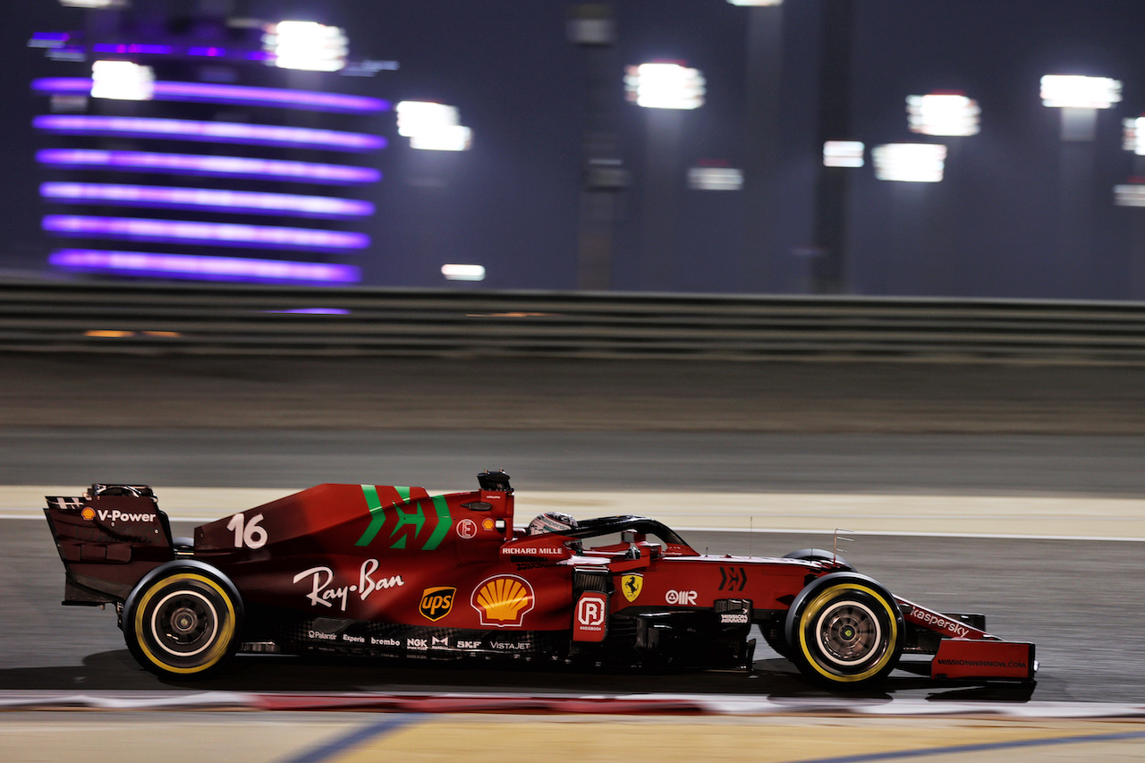 GP BAHRAIN, Charles Leclerc (MON) Ferrari SF-21.
26.03.2021. Formula 1 World Championship, Rd 1, Bahrain Grand Prix, Sakhir, Bahrain, Practice Day
- www.xpbimages.com, EMail: requests@xpbimages.com © Copyright: Batchelor / XPB Images