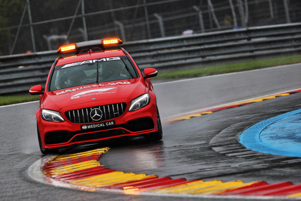 GP BELGIO, Alan Van Der Merwe (RSA) FIA Medical Car Driver.
29.08.2021. Formula 1 World Championship, Rd 12, Belgian Grand Prix, Spa Francorchamps, Belgium, Gara Day.
- www.xpbimages.com, EMail: requests@xpbimages.com © Copyright: Batchelor / XPB Images