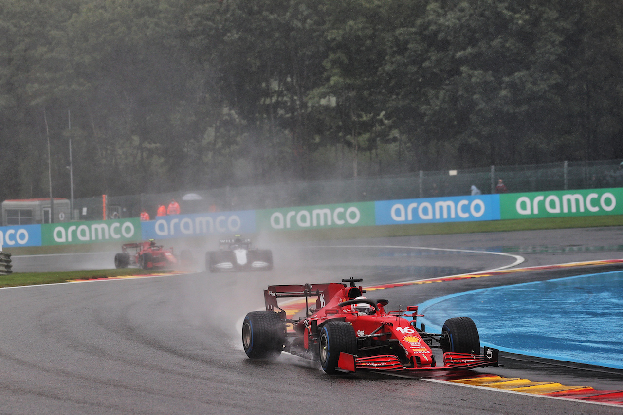 GP BELGIO, Charles Leclerc (MON) Ferrari SF-21.
29.08.2021. Formula 1 World Championship, Rd 12, Belgian Grand Prix, Spa Francorchamps, Belgium, Gara Day.
- www.xpbimages.com, EMail: requests@xpbimages.com © Copyright: Batchelor / XPB Images