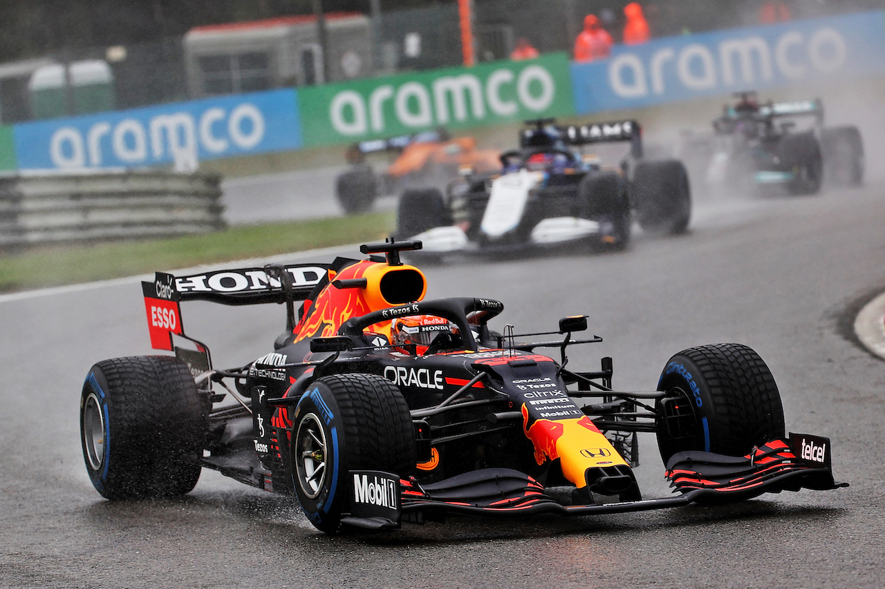 GP BELGIO, Max Verstappen (NLD) Red Bull Racing RB16B.
29.08.2021. Formula 1 World Championship, Rd 12, Belgian Grand Prix, Spa Francorchamps, Belgium, Gara Day.
- www.xpbimages.com, EMail: requests@xpbimages.com © Copyright: Batchelor / XPB Images