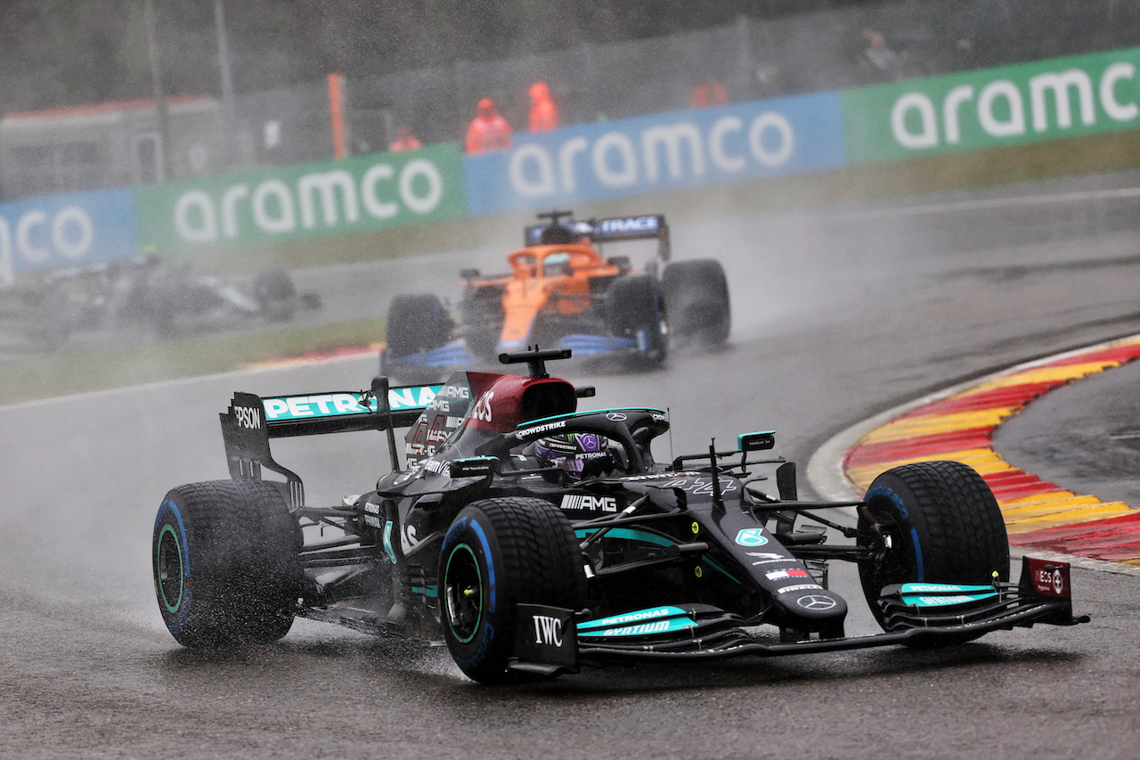 GP BELGIO, Lewis Hamilton (GBR) Mercedes AMG F1 W12.
29.08.2021. Formula 1 World Championship, Rd 12, Belgian Grand Prix, Spa Francorchamps, Belgium, Gara Day.
- www.xpbimages.com, EMail: requests@xpbimages.com © Copyright: Batchelor / XPB Images