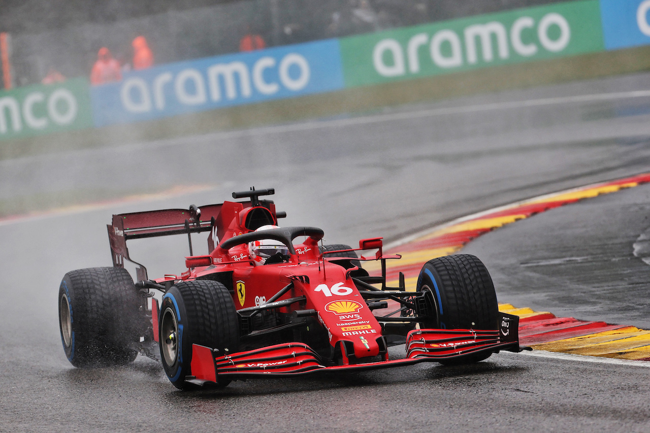 GP BELGIO, Charles Leclerc (MON) Ferrari SF-21.
29.08.2021. Formula 1 World Championship, Rd 12, Belgian Grand Prix, Spa Francorchamps, Belgium, Gara Day.
- www.xpbimages.com, EMail: requests@xpbimages.com © Copyright: Batchelor / XPB Images