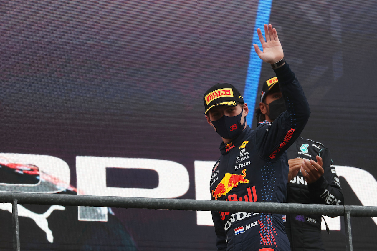 GP BELGIO, 1st place Max Verstappen (NLD) Red Bull Racing RB16B.
29.08.2021. Formula 1 World Championship, Rd 12, Belgian Grand Prix, Spa Francorchamps, Belgium, Gara Day.
- www.xpbimages.com, EMail: requests@xpbimages.com ¬© Copyright: Batchelor / XPB Images