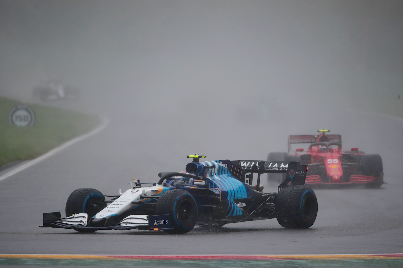 GP BELGIO, Nicholas Latifi (CDN) Williams Racing FW43B.
29.08.2021. Formula 1 World Championship, Rd 12, Belgian Grand Prix, Spa Francorchamps, Belgium, Gara Day.
- www.xpbimages.com, EMail: requests@xpbimages.com © Copyright: XPB Images