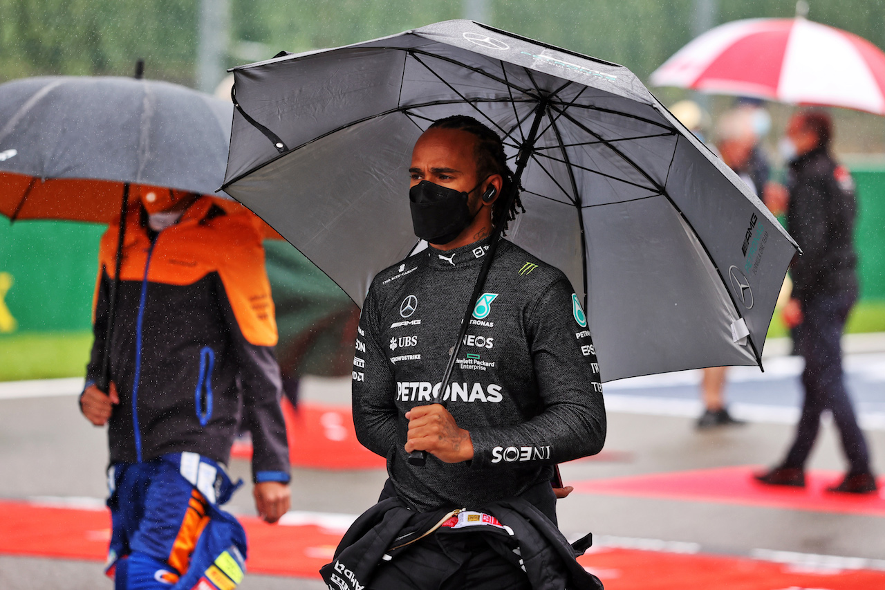 GP BELGIO, Lewis Hamilton (GBR) Mercedes AMG F1 on the grid.
29.08.2021. Formula 1 World Championship, Rd 12, Belgian Grand Prix, Spa Francorchamps, Belgium, Gara Day.
- www.xpbimages.com, EMail: requests@xpbimages.com © Copyright: Moy / XPB Images
