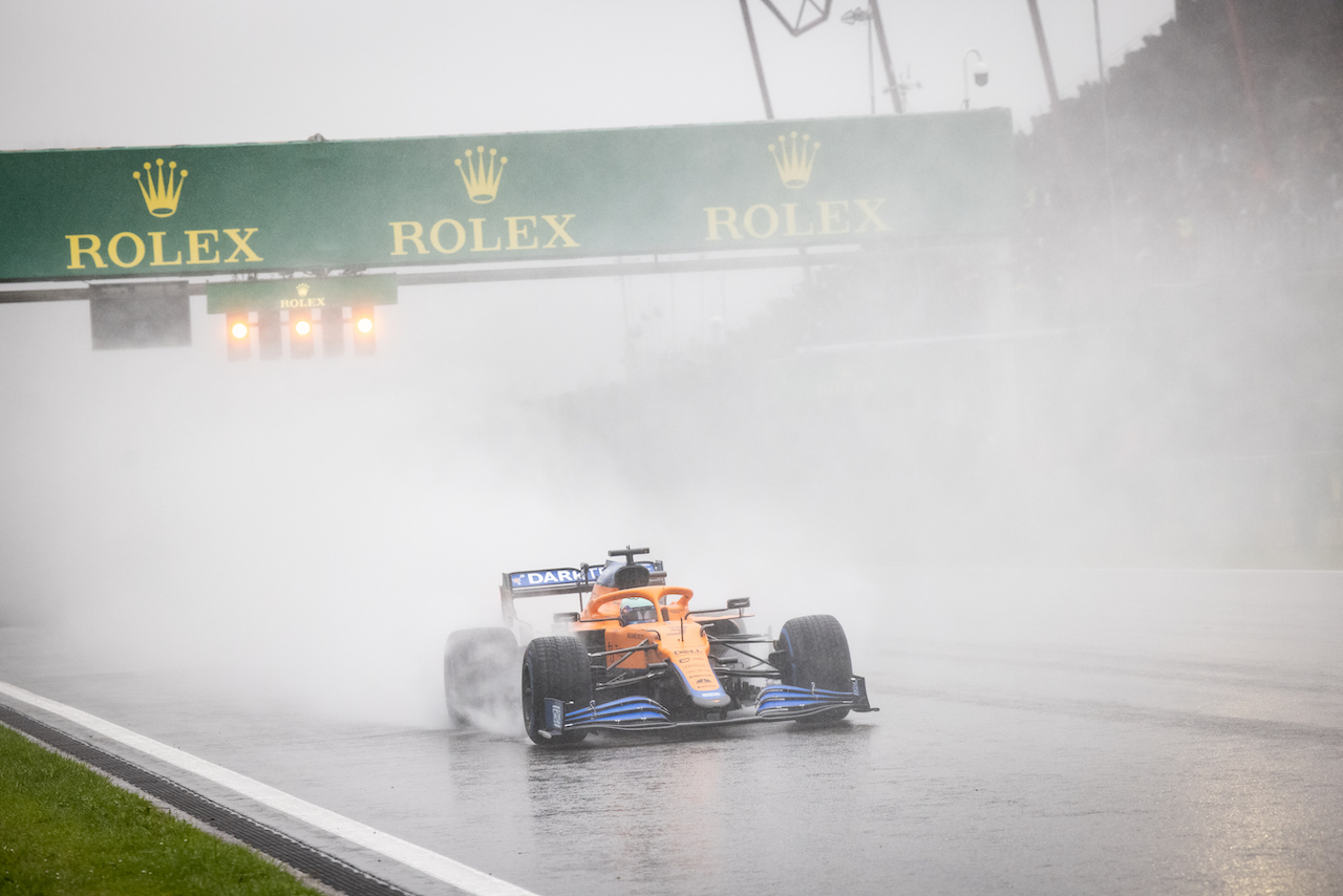 GP BELGIO, Daniel Ricciardo (AUS) McLaren MCL35M.
29.08.2021. Formula 1 World Championship, Rd 12, Belgian Grand Prix, Spa Francorchamps, Belgium, Gara Day.
- www.xpbimages.com, EMail: requests@xpbimages.com © Copyright: Bearne / XPB Images