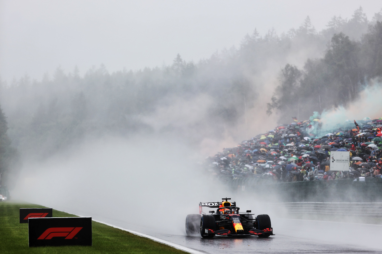 GP BELGIO, Max Verstappen (NLD) Red Bull Racing RB16B.
29.08.2021. Formula 1 World Championship, Rd 12, Belgian Grand Prix, Spa Francorchamps, Belgium, Gara Day.
- www.xpbimages.com, EMail: requests@xpbimages.com © Copyright: Batchelor / XPB Images