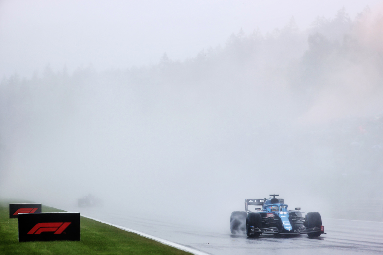 GP BELGIO, Fernando Alonso (ESP) Alpine F1 Team A521.
29.08.2021. Formula 1 World Championship, Rd 12, Belgian Grand Prix, Spa Francorchamps, Belgium, Gara Day.
- www.xpbimages.com, EMail: requests@xpbimages.com © Copyright: Batchelor / XPB Images