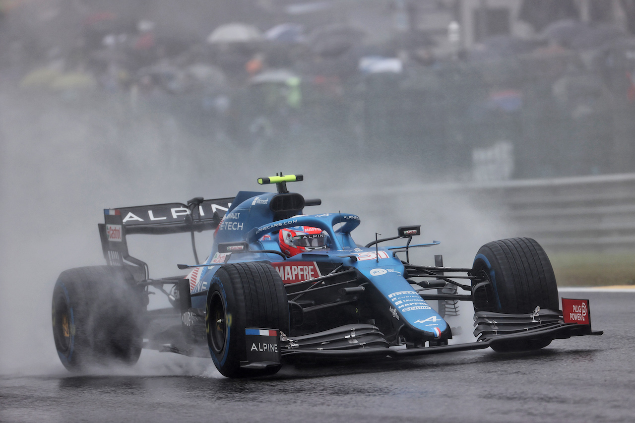 GP BELGIO, Esteban Ocon (FRA) Alpine F1 Team A521.
29.08.2021. Formula 1 World Championship, Rd 12, Belgian Grand Prix, Spa Francorchamps, Belgium, Gara Day.
- www.xpbimages.com, EMail: requests@xpbimages.com © Copyright: Batchelor / XPB Images