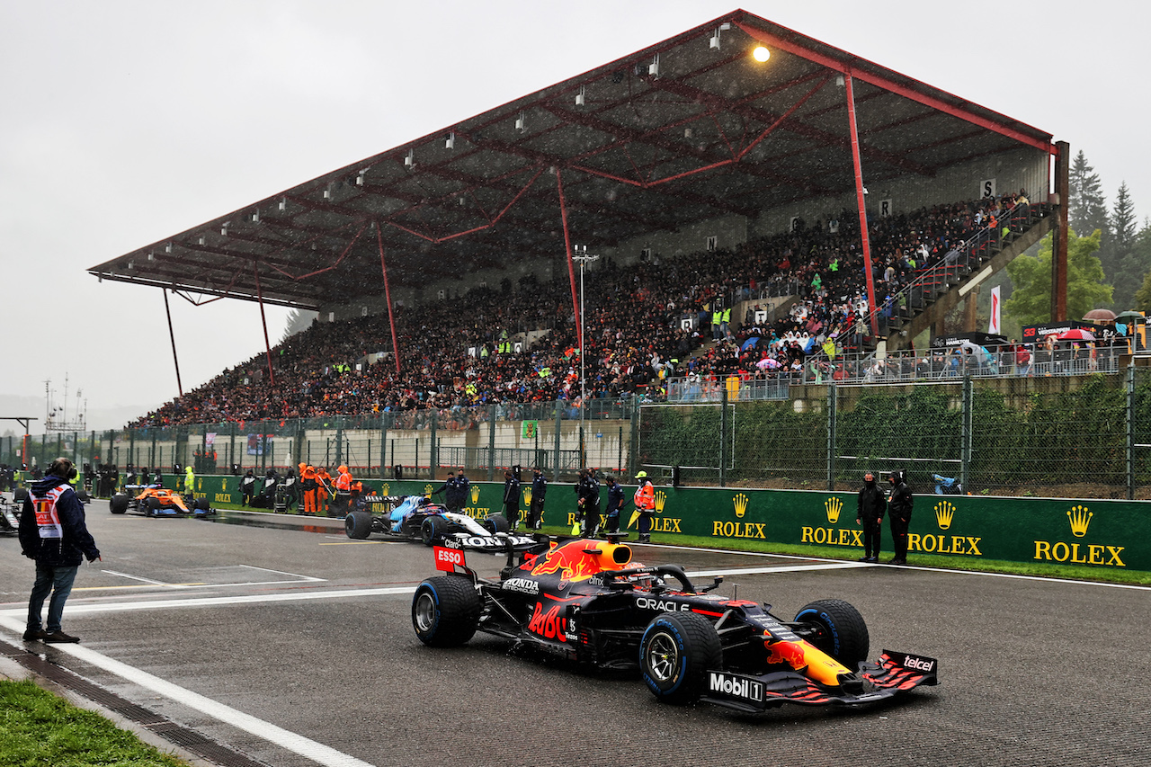 GP BELGIO, Max Verstappen (NLD) Red Bull Racing RB16B.
29.08.2021. Formula 1 World Championship, Rd 12, Belgian Grand Prix, Spa Francorchamps, Belgium, Gara Day.
- www.xpbimages.com, EMail: requests@xpbimages.com © Copyright: Moy / XPB Images