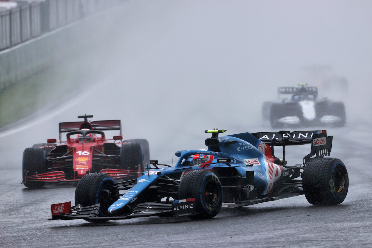 GP BELGIO, Esteban Ocon (FRA) Alpine F1 Team A521.
29.08.2021. Formula 1 World Championship, Rd 12, Belgian Grand Prix, Spa Francorchamps, Belgium, Gara Day.
- www.xpbimages.com, EMail: requests@xpbimages.com © Copyright: Charniaux / XPB Images