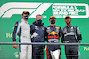 GP BELGIO, The podium (L to R): George Russell (GBR) Williams Racing, second; Max Verstappen (NLD) Red Bull Racing, vincitore; Lewis Hamilton (GBR) Mercedes AMG F1, third.
29.08.2021. Formula 1 World Championship, Rd 12, Belgian Grand Prix, Spa Francorchamps, Belgium, Gara Day.
- www.xpbimages.com, EMail: requests@xpbimages.com © Copyright: Batchelor / XPB Images