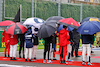 GP BELGIO, Drivers as the grid observes the national anthem.
29.08.2021. Formula 1 World Championship, Rd 12, Belgian Grand Prix, Spa Francorchamps, Belgium, Gara Day.
- www.xpbimages.com, EMail: requests@xpbimages.com © Copyright: Moy / XPB Images
