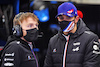 GP BELGIO, Esteban Ocon (FRA) Alpine F1 Team e Josh Peckett (GBR) Alpine F1 Team Gara Engineer in the pits as the race is suspended.
29.08.2021. Formula 1 World Championship, Rd 12, Belgian Grand Prix, Spa Francorchamps, Belgium, Gara Day.
- www.xpbimages.com, EMail: requests@xpbimages.com © Copyright: Moy / XPB Images
