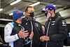 GP BELGIO, (L to R): Fernando Alonso (ESP) Alpine F1 Team with Laurent Rossi (FRA) Alpine Chief Executive Officer e Esteban Ocon (FRA) Alpine F1 Team in the pits as the race is suspended.
29.08.2021. Formula 1 World Championship, Rd 12, Belgian Grand Prix, Spa Francorchamps, Belgium, Gara Day.
- www.xpbimages.com, EMail: requests@xpbimages.com © Copyright: Moy / XPB Images