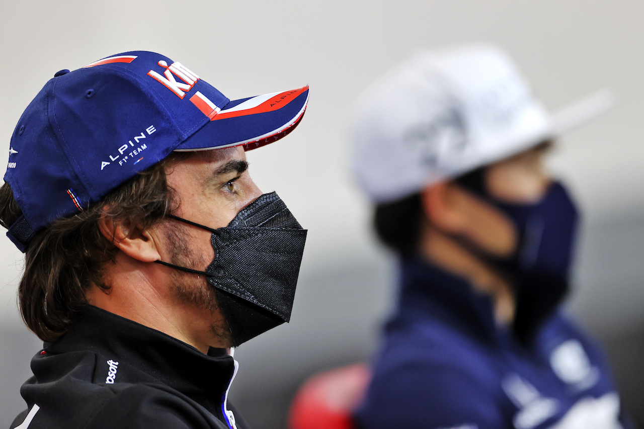 GP BELGIO, Fernando Alonso (ESP) Alpine F1 Team in the FIA Press Conference.
26.08.2021. Formula 1 World Championship, Rd 12, Belgian Grand Prix, Spa Francorchamps, Belgium, Preparation Day.
- www.xpbimages.com, EMail: requests@xpbimages.com © Copyright: Charniaux / XPB Images