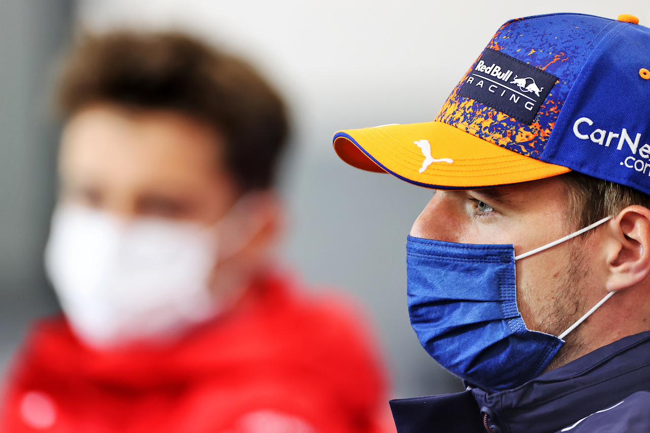 GP BELGIO, Max Verstappen (NLD) Red Bull Racing in the FIA Press Conference.
26.08.2021. Formula 1 World Championship, Rd 12, Belgian Grand Prix, Spa Francorchamps, Belgium, Preparation Day.
- www.xpbimages.com, EMail: requests@xpbimages.com © Copyright: Charniaux / XPB Images