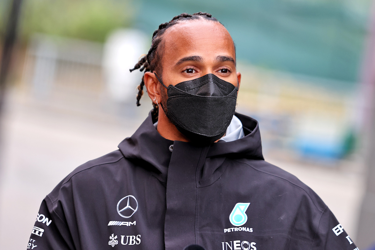 GP BELGIO, Lewis Hamilton (GBR) Mercedes AMG F1.
26.08.2021. Formula 1 World Championship, Rd 12, Belgian Grand Prix, Spa Francorchamps, Belgium, Preparation Day.
- www.xpbimages.com, EMail: requests@xpbimages.com © Copyright: Moy / XPB Images