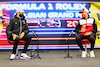 GP BELGIO, (L to R): Esteban Ocon (FRA) Alpine F1 Team e Antonio Giovinazzi (ITA) Alfa Romeo Racing in the FIA Press Conference.
26.08.2021. Formula 1 World Championship, Rd 12, Belgian Grand Prix, Spa Francorchamps, Belgium, Preparation Day.
- www.xpbimages.com, EMail: requests@xpbimages.com © Copyright: Charniaux / XPB Images