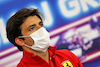 GP BELGIO, Carlos Sainz Jr (ESP) Ferrari in the FIA Press Conference.
26.08.2021. Formula 1 World Championship, Rd 12, Belgian Grand Prix, Spa Francorchamps, Belgium, Preparation Day.
- www.xpbimages.com, EMail: requests@xpbimages.com © Copyright: Charniaux / XPB Images