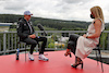 GP BELGIO, (L to R): Esteban Ocon (FRA) Alpine F1 Team with Rachel Brookes (GBR) Sky Sports F1 Reporter.
26.08.2021. Formula 1 World Championship, Rd 12, Belgian Grand Prix, Spa Francorchamps, Belgium, Preparation Day.
- www.xpbimages.com, EMail: requests@xpbimages.com © Copyright: Moy / XPB Images