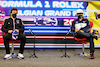 GP BELGIO, (L to R): Fernando Alonso (ESP) Alpine F1 Team e Yuki Tsunoda (JPN) AlphaTauri in the FIA Press Conference.
26.08.2021. Formula 1 World Championship, Rd 12, Belgian Grand Prix, Spa Francorchamps, Belgium, Preparation Day.
- www.xpbimages.com, EMail: requests@xpbimages.com © Copyright: Charniaux / XPB Images