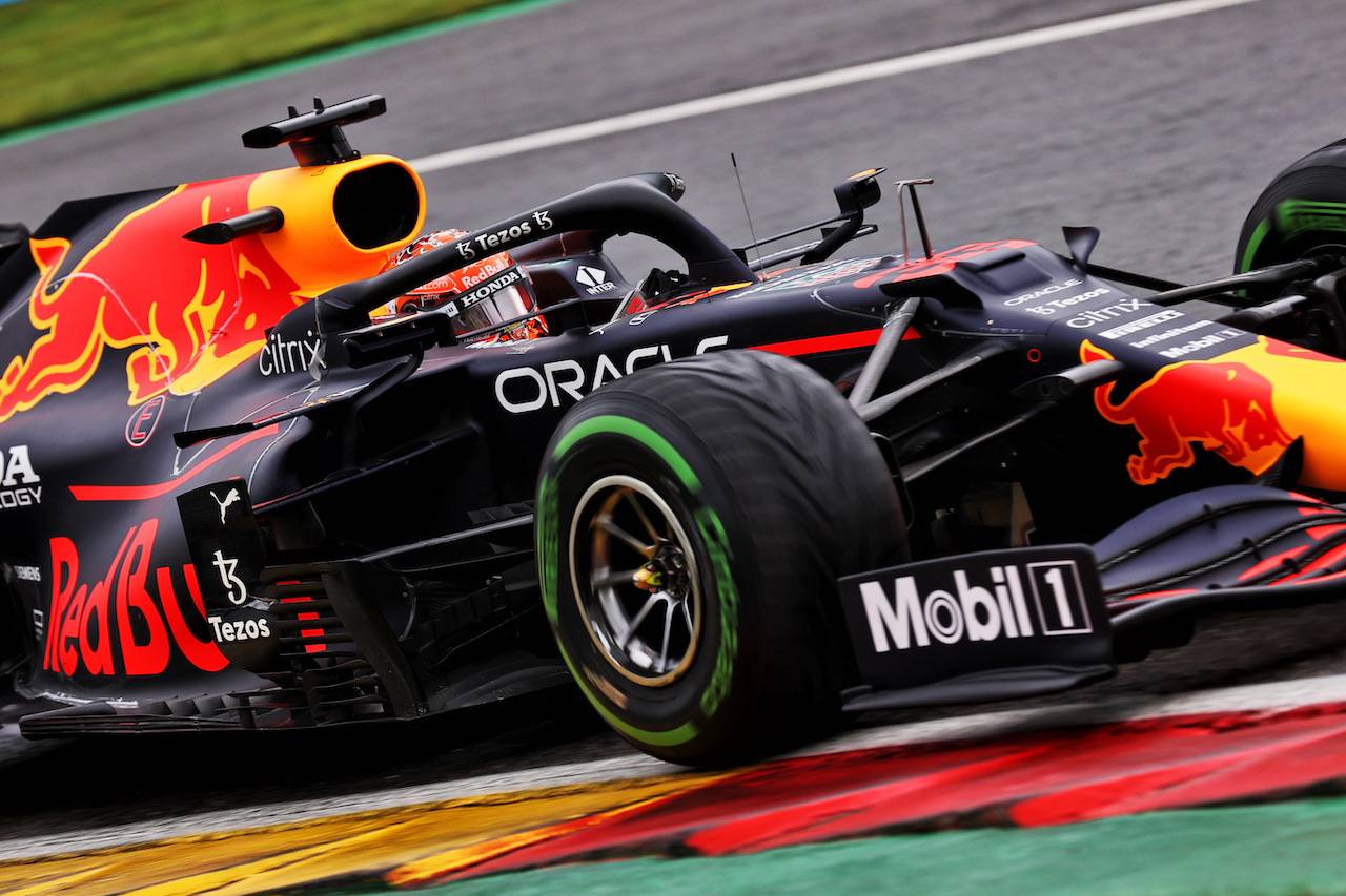 GP BELGIO, Max Verstappen (NLD) Red Bull Racing RB16B.
28.08.2021. Formula 1 World Championship, Rd 12, Belgian Grand Prix, Spa Francorchamps, Belgium, Qualifiche Day.
- www.xpbimages.com, EMail: requests@xpbimages.com © Copyright: Batchelor / XPB Images