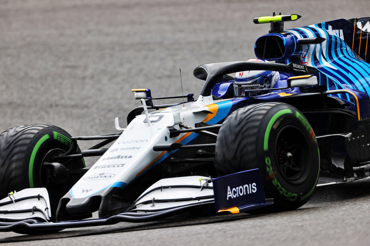 GP BELGIO, Nicholas Latifi (CDN) Williams Racing FW43B.
28.08.2021. Formula 1 World Championship, Rd 12, Belgian Grand Prix, Spa Francorchamps, Belgium, Qualifiche Day.
- www.xpbimages.com, EMail: requests@xpbimages.com © Copyright: Charniaux / XPB Images