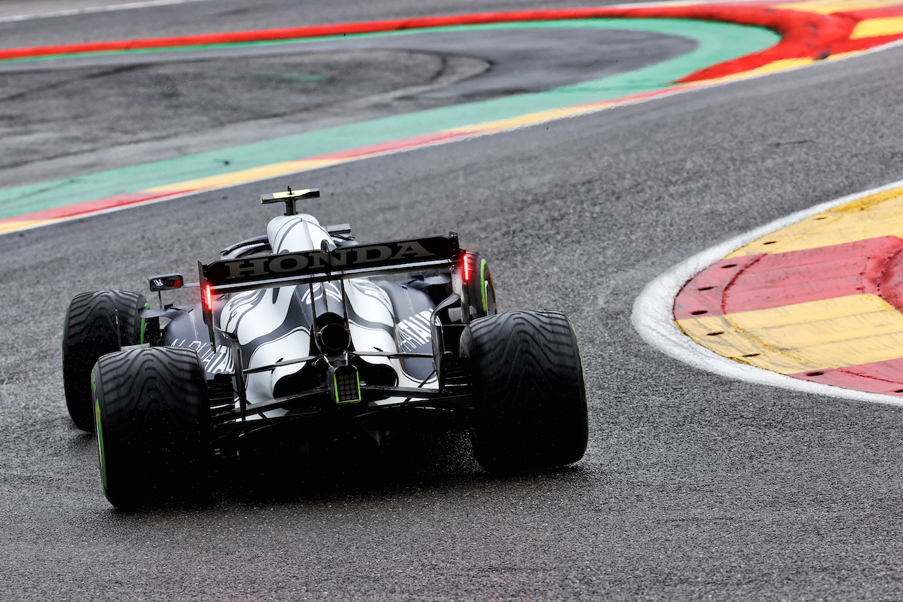 GP BELGIO, Pierre Gasly (FRA) AlphaTauri AT02.
28.08.2021. Formula 1 World Championship, Rd 12, Belgian Grand Prix, Spa Francorchamps, Belgium, Qualifiche Day.
- www.xpbimages.com, EMail: requests@xpbimages.com © Copyright: Batchelor / XPB Images