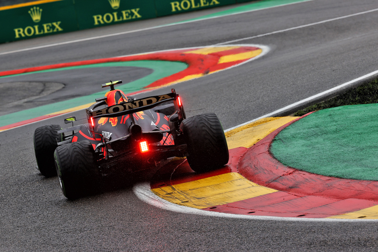 GP BELGIO, Sergio Perez (MEX) Red Bull Racing RB16B.
28.08.2021. Formula 1 World Championship, Rd 12, Belgian Grand Prix, Spa Francorchamps, Belgium, Qualifiche Day.
- www.xpbimages.com, EMail: requests@xpbimages.com © Copyright: Batchelor / XPB Images