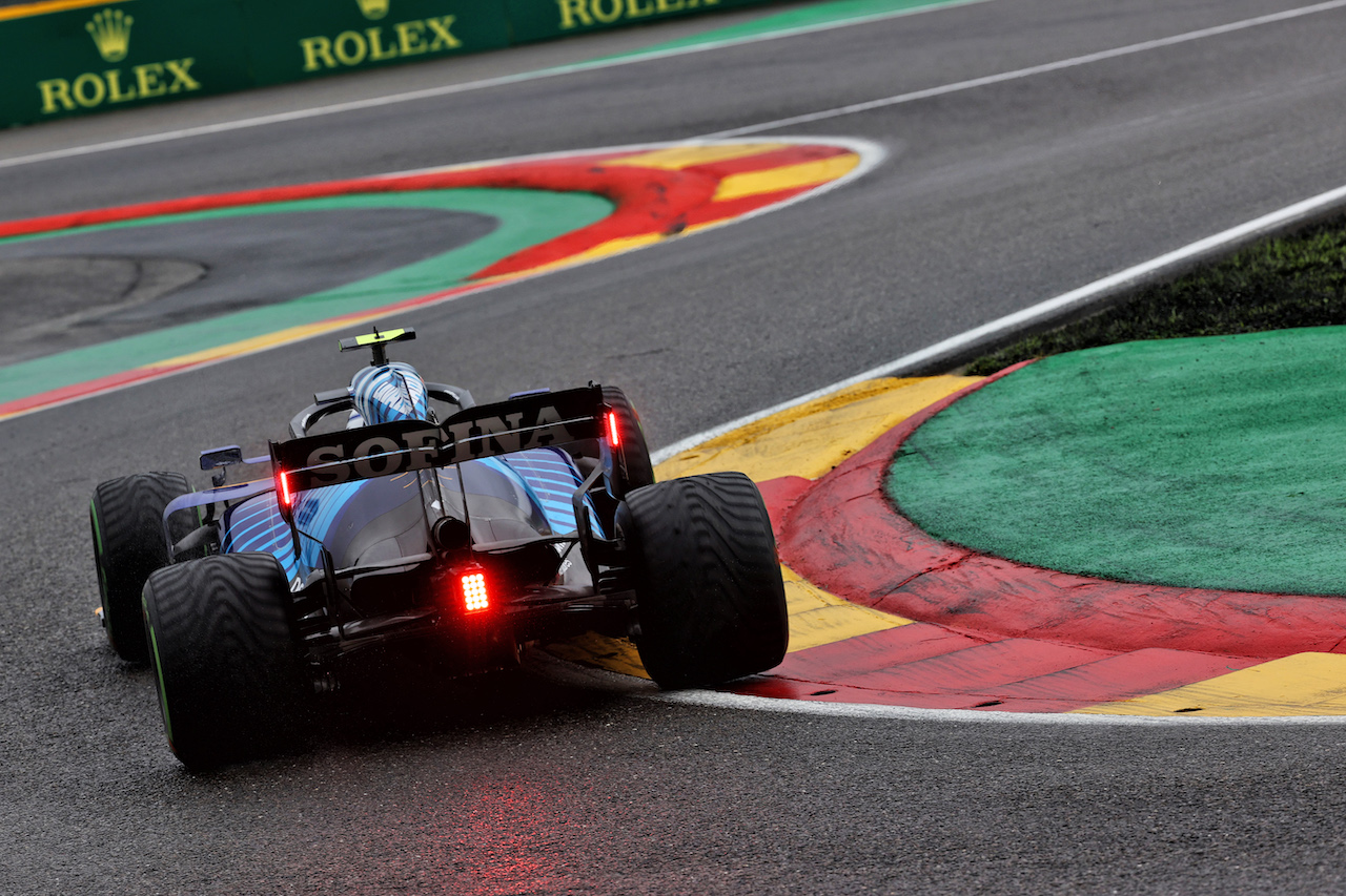 GP BELGIO, Nicholas Latifi (CDN) Williams Racing FW43B.
28.08.2021. Formula 1 World Championship, Rd 12, Belgian Grand Prix, Spa Francorchamps, Belgium, Qualifiche Day.
- www.xpbimages.com, EMail: requests@xpbimages.com © Copyright: Batchelor / XPB Images
