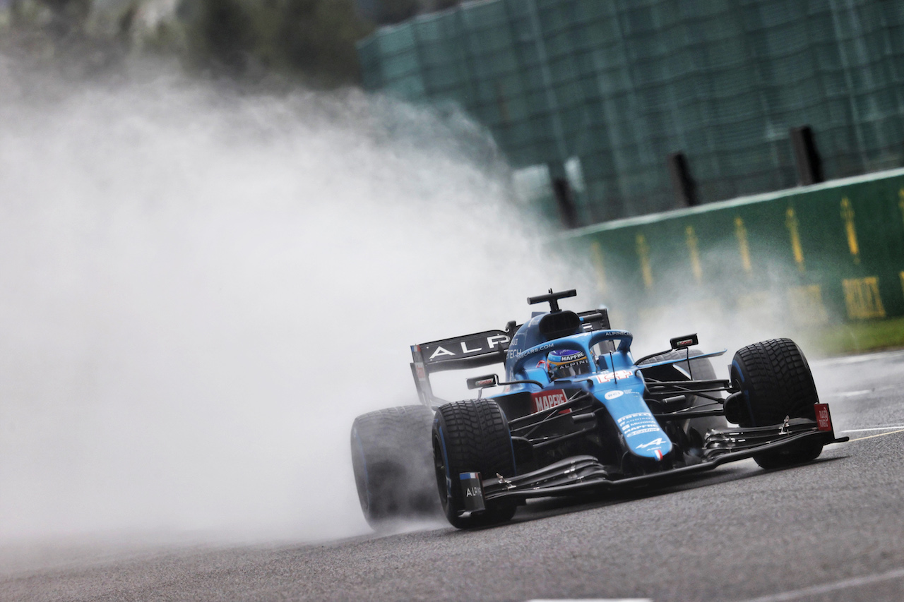 GP BELGIO, Fernando Alonso (ESP) Alpine F1 Team A521.
28.08.2021. Formula 1 World Championship, Rd 12, Belgian Grand Prix, Spa Francorchamps, Belgium, Qualifiche Day.
- www.xpbimages.com, EMail: requests@xpbimages.com © Copyright: Moy / XPB Images