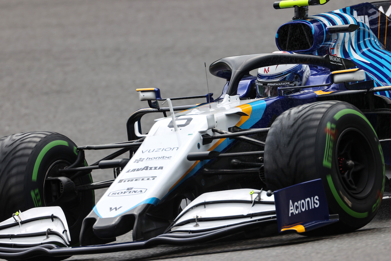 GP BELGIO, Nicholas Latifi (CDN), Williams Racing 
28.08.2021. Formula 1 World Championship, Rd 12, Belgian Grand Prix, Spa Francorchamps, Belgium, Qualifiche Day.
- www.xpbimages.com, EMail: requests@xpbimages.com ¬© Copyright: Charniaux / XPB Images
