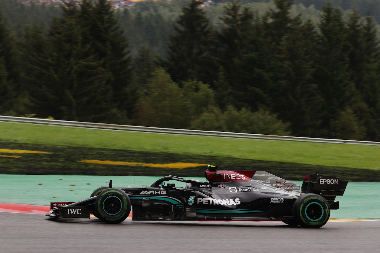 GP BELGIO, Valtteri Bottas (FIN) Mercedes AMG F1 W12.
28.08.2021. Formula 1 World Championship, Rd 12, Belgian Grand Prix, Spa Francorchamps, Belgium, Qualifiche Day.
- www.xpbimages.com, EMail: requests@xpbimages.com © Copyright: Batchelor / XPB Images