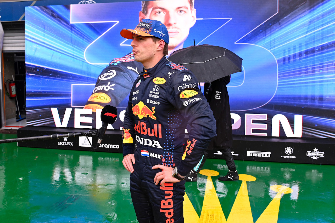 GP BELGIO, Max Verstappen (NLD) Red Bull Racing in qualifying parc ferme.
28.08.2021. Formula 1 World Championship, Rd 12, Belgian Grand Prix, Spa Francorchamps, Belgium, Qualifiche Day.
- www.xpbimages.com, EMail: requests@xpbimages.com © Copyright: FIA Pool Image for Editorial Use Only