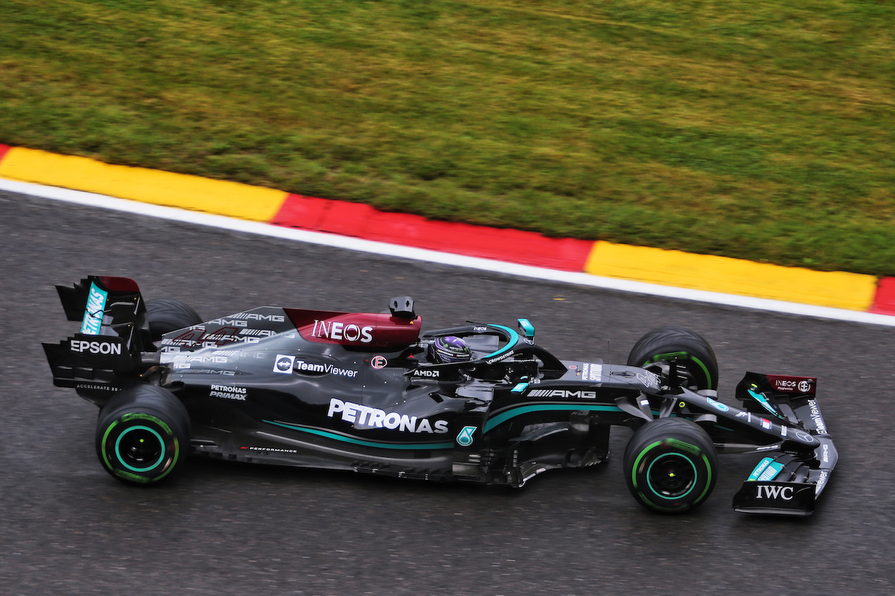 GP BELGIO, Lewis Hamilton (GBR) Mercedes AMG F1 W12.
28.08.2021. Formula 1 World Championship, Rd 12, Belgian Grand Prix, Spa Francorchamps, Belgium, Qualifiche Day.
- www.xpbimages.com, EMail: requests@xpbimages.com © Copyright: XPB Images