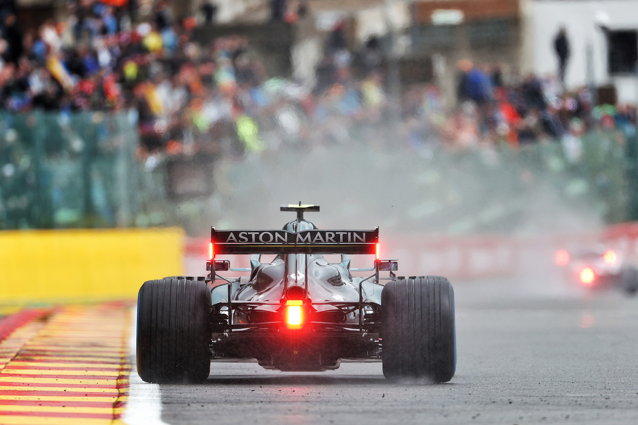 GP BELGIO, Sebastian Vettel (GER) Aston Martin F1 Team AMR21.
28.08.2021. Formula 1 World Championship, Rd 12, Belgian Grand Prix, Spa Francorchamps, Belgium, Qualifiche Day.
- www.xpbimages.com, EMail: requests@xpbimages.com © Copyright: Charniaux / XPB Images