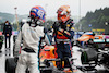GP BELGIO, (L to R): George Russell (GBR) Williams Racing celebrates his second position in qualifying parc ferme with pole sitter Max Verstappen (NLD) Red Bull Racing RB16B.
28.08.2021. Formula 1 World Championship, Rd 12, Belgian Grand Prix, Spa Francorchamps, Belgium, Qualifiche Day.
- www.xpbimages.com, EMail: requests@xpbimages.com © Copyright: FIA Pool Image for Editorial Use Only