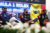 GP BELGIO, (L to R): George Russell (GBR) Williams Racing; Max Verstappen (NLD) Red Bull Racing; e Lewis Hamilton (GBR) Mercedes AMG F1, in the post qualifying FIA Press Conference.
28.08.2021. Formula 1 World Championship, Rd 12, Belgian Grand Prix, Spa Francorchamps, Belgium, Qualifiche Day.
- www.xpbimages.com, EMail: requests@xpbimages.com © Copyright: FIA Pool Image for Editorial Use Only