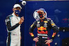 GP BELGIO, (L to R): second placed George Russell (GBR) Williams Racing in qualifying parc ferme with pole sitter Max Verstappen (NLD) Red Bull Racing.
28.08.2021. Formula 1 World Championship, Rd 12, Belgian Grand Prix, Spa Francorchamps, Belgium, Qualifiche Day.
- www.xpbimages.com, EMail: requests@xpbimages.com © Copyright: FIA Pool Image for Editorial Use Only