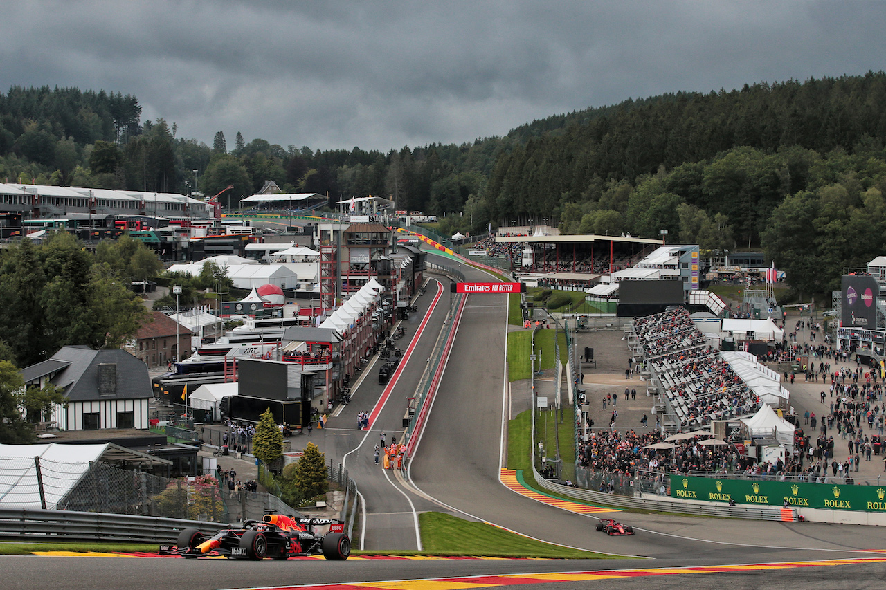GP BELGIO, Max Verstappen (NLD) Red Bull Racing RB16B.
27.08.2021. Formula 1 World Championship, Rd 12, Belgian Grand Prix, Spa Francorchamps, Belgium, Practice Day.
- www.xpbimages.com, EMail: requests@xpbimages.com © Copyright: XPB Images