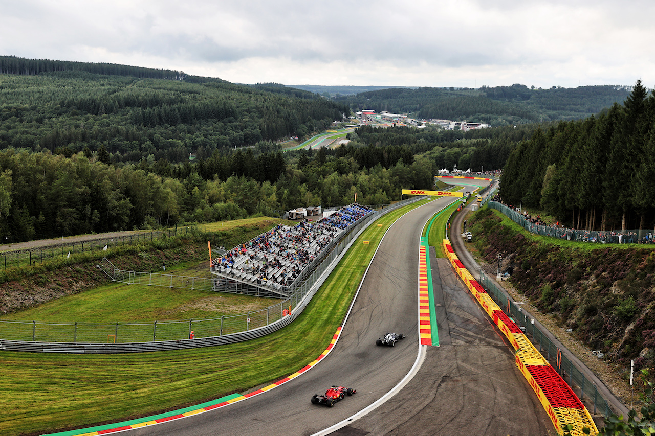 GP BELGIO, Carlos Sainz Jr (ESP) Ferrari SF-21.
27.08.2021. Formula 1 World Championship, Rd 12, Belgian Grand Prix, Spa Francorchamps, Belgium, Practice Day.
- www.xpbimages.com, EMail: requests@xpbimages.com © Copyright: Batchelor / XPB Images