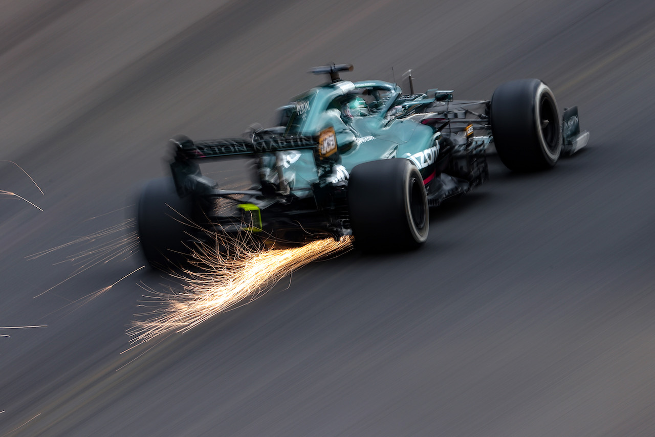GP BELGIO, Lance Stroll (CDN), Aston Martin F1 Team 
27.08.2021. Formula 1 World Championship, Rd 12, Belgian Grand Prix, Spa Francorchamps, Belgium, Practice Day.
- www.xpbimages.com, EMail: requests@xpbimages.com © Copyright: Charniaux / XPB Images