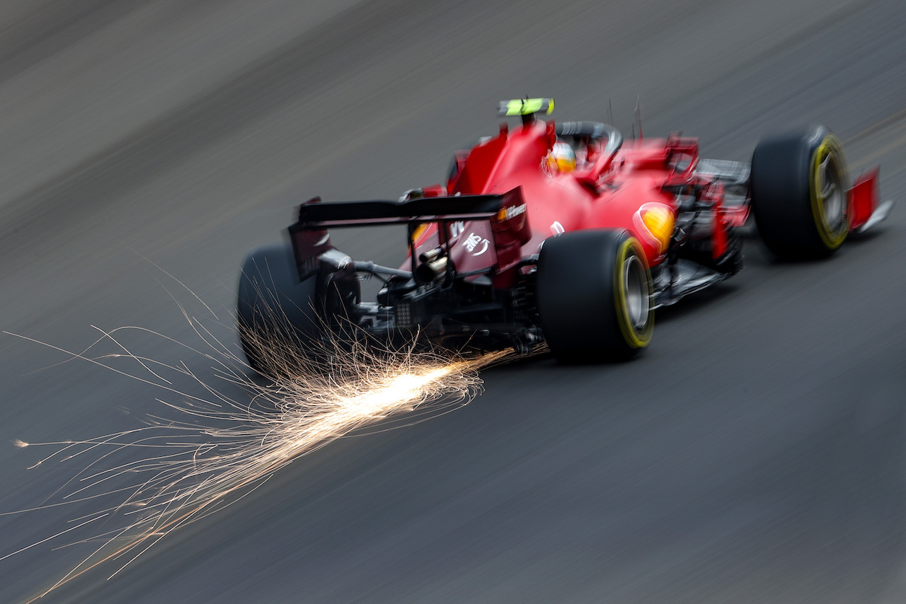 GP BELGIO, Carlos Sainz Jr (ESP), Ferrari 
27.08.2021. Formula 1 World Championship, Rd 12, Belgian Grand Prix, Spa Francorchamps, Belgium, Practice Day.
- www.xpbimages.com, EMail: requests@xpbimages.com © Copyright: Charniaux / XPB Images