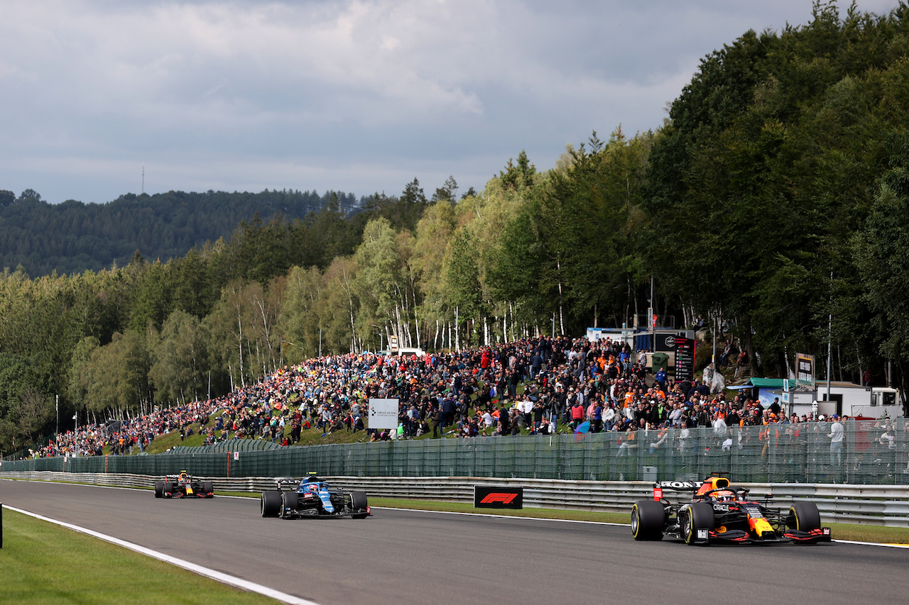 GP BELGIO, Max Verstappen (NLD) Red Bull Racing RB16B.
27.08.2021. Formula 1 World Championship, Rd 12, Belgian Grand Prix, Spa Francorchamps, Belgium, Practice Day.
- www.xpbimages.com, EMail: requests@xpbimages.com © Copyright: Batchelor / XPB Images