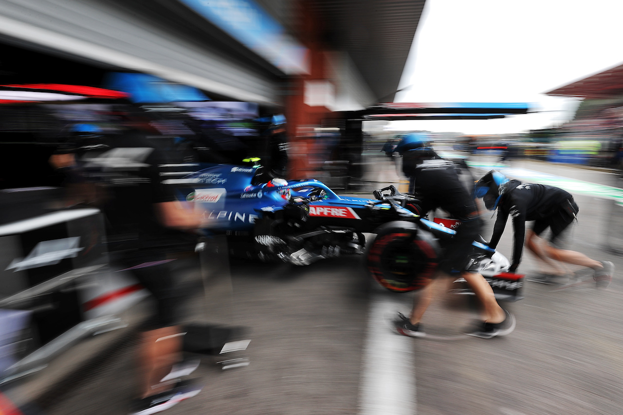 GP BELGIO, Esteban Ocon (FRA) Alpine F1 Team A521.
27.08.2021. Formula 1 World Championship, Rd 12, Belgian Grand Prix, Spa Francorchamps, Belgium, Practice Day.
- www.xpbimages.com, EMail: requests@xpbimages.com © Copyright: Moy / XPB Images