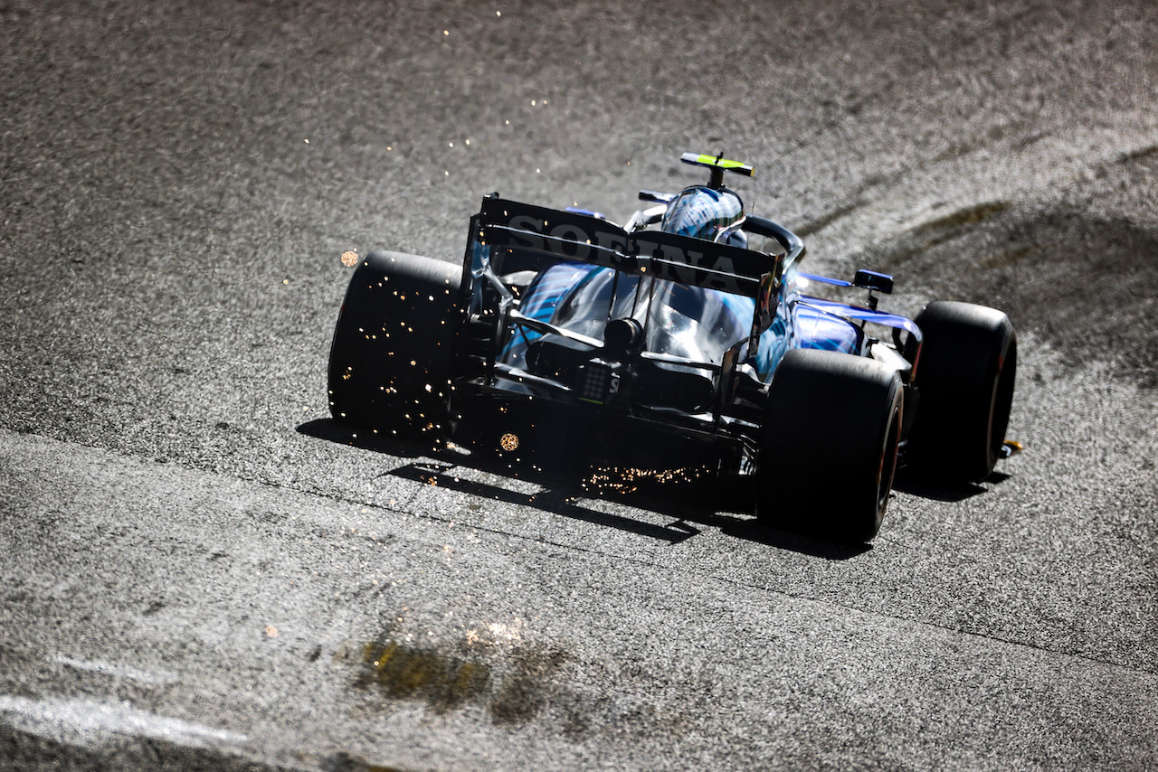 GP BELGIO, Nicholas Latifi (CDN), Williams Racing 
27.08.2021. Formula 1 World Championship, Rd 12, Belgian Grand Prix, Spa Francorchamps, Belgium, Practice Day.
- www.xpbimages.com, EMail: requests@xpbimages.com ¬© Copyright: Charniaux / XPB Images