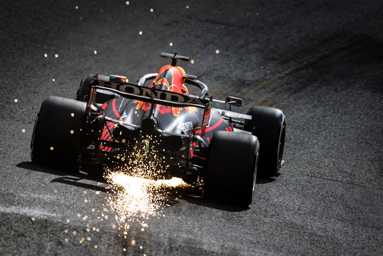 GP BELGIO, Max Verstappen (NLD), Red Bull Racing 
27.08.2021. Formula 1 World Championship, Rd 12, Belgian Grand Prix, Spa Francorchamps, Belgium, Practice Day.
- www.xpbimages.com, EMail: requests@xpbimages.com ¬© Copyright: Charniaux / XPB Images