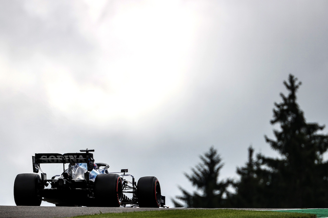 GP BELGIO, Nicholas Latifi (CDN), Williams Racing 
27.08.2021. Formula 1 World Championship, Rd 12, Belgian Grand Prix, Spa Francorchamps, Belgium, Practice Day.
- www.xpbimages.com, EMail: requests@xpbimages.com © Copyright: Charniaux / XPB Images